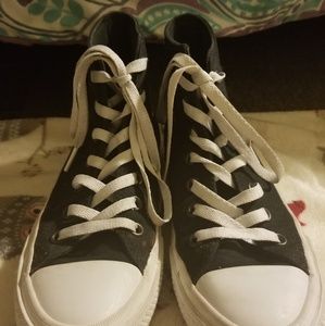Converse Black High Tops
